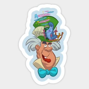 Mad hatter Sticker